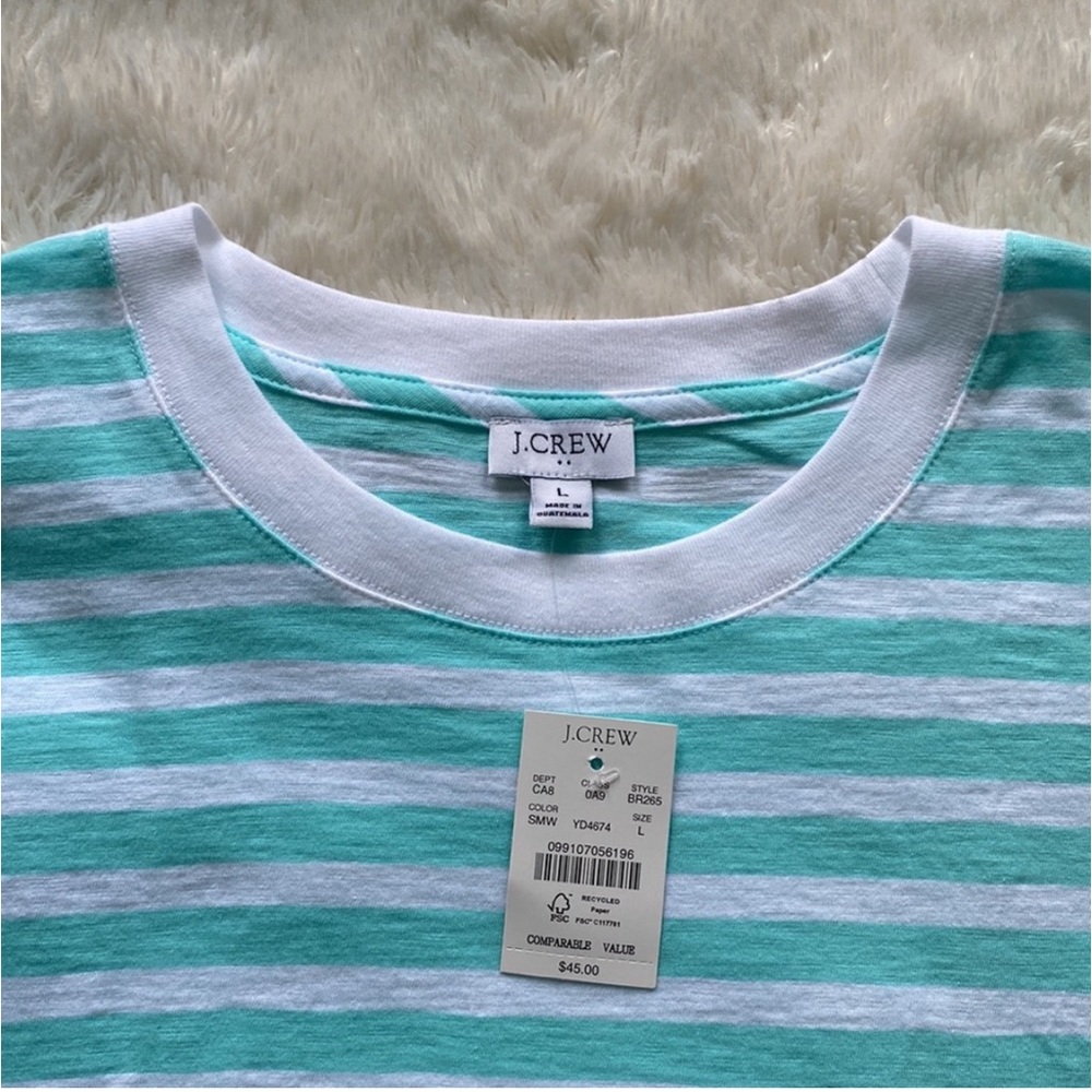 J. Crew Striped Tee - Picture 4 of 10
